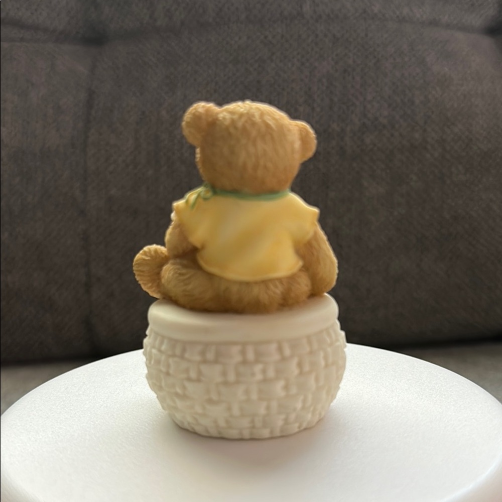 🧸 Teddy Bear First Curl Keepsake Box - Picture 2 of 8